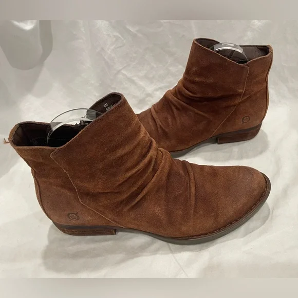 Born Shoes Born Aire Leather Ankle Boots Booties Poshmark